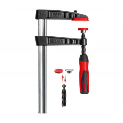 Tuhá šroubová svěrka Bessey TG16-2K z temperované litiny 160/80 mm TG16-2K