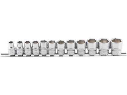 BGS Technic BGS 9104 hlavice nástrčné 3/8", 6ti hranné 8,0-19 mm, 12 dílů