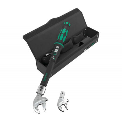 Wera 136076 Momentový klíč Click-Torque X 7 (10 ÷ 100 Nm) s nástavci 16 ÷ 32 mm pro tepelná čerpadla/klimatizace. Typ 9530 (Sada 4 dílů) 05136076001