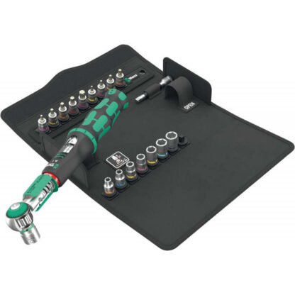 Wera 136073 Momentový klíč Safe-Torque A 1 SHK Set 1, čtyřhran 1/4", 2 ÷ 12 Nm (Sada 20 dílů) 05136073001