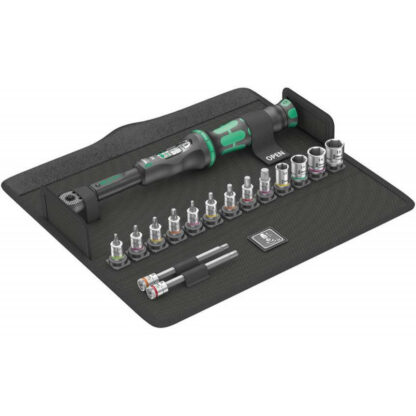 Wera 004180 Nářadí pro kola Bicycle Set Torque 1 s přepínací ráčnou 1/4" (2,5 ÷ 25 Nm) Sada 16 dílů 05004180001