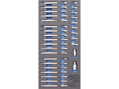 BGS Technic BGS 4093 Kombinované bity 3/8". Sada 49 dílů