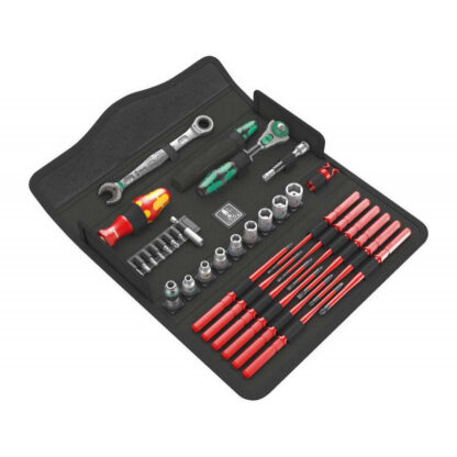 Wera 135871 Nářadí pro údržbu Kraftform Kompakt W Imperial 1, palcové (Sada 35 dílů) 05135871001