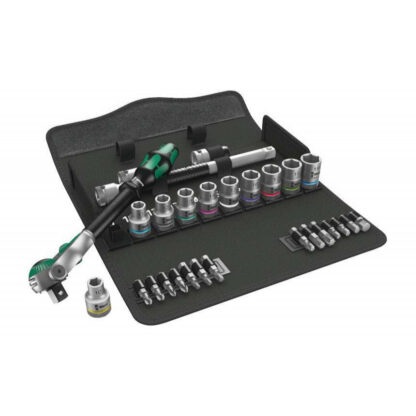 Wera 004076 Ráčnová sada 1/2" 8100 SC 6 Zyklop Speed (Sada 28 dílů) 05004076001