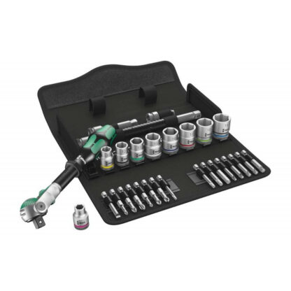 Wera 004046 Ráčnová sada 3/8" 8100 SB 6 Zyklop Speed (Sada 29 dílů) 05004046001