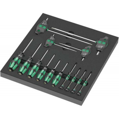 Wera 150103 Šroubováky TORX 9712 Set 1 v pěnové vložce (Sada 14 dílů) 05150103001