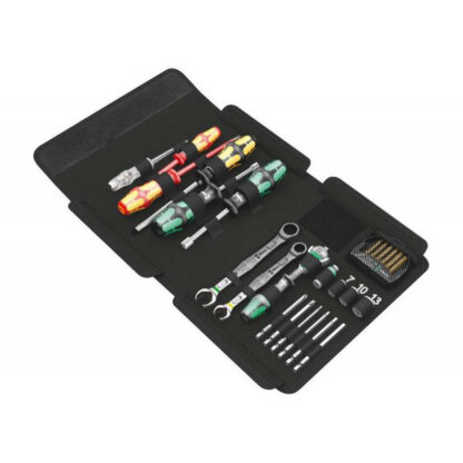 Wera 135927 Nářadí Kraftform Kompakt SH 1 sanita/topení s ráčnou 1/4" Zyklop Speed (Sada 25 dílů) 05135927001