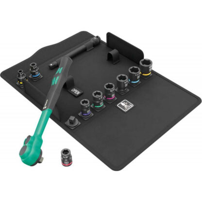 Wera 005531 Ráčna Zyklop Comfort 3/8" včetně hlavic 1/4 ÷ 3/4", 8100 SB 13 (Sada 11 dílů) 05005531001