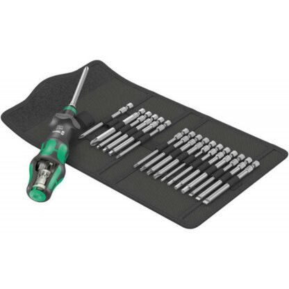 Wera 057483 Výměnné šroubovací čepele Kraftform Kompakt Turbo Imperial 1, palcové (Sada 19 dílů) 05057483001