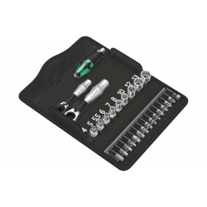 Wera 135918 Ráčnová sada 1/4" Kraftform Kompakt Zyklop Mini 2 (Sada 27 dílů) 05135918001