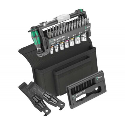 Wera 004172 Nářadí pro kola Bicycle Set 3 (Sada 41 dílů včetně ráčny Zyklop Mini 1/4") 05004172001