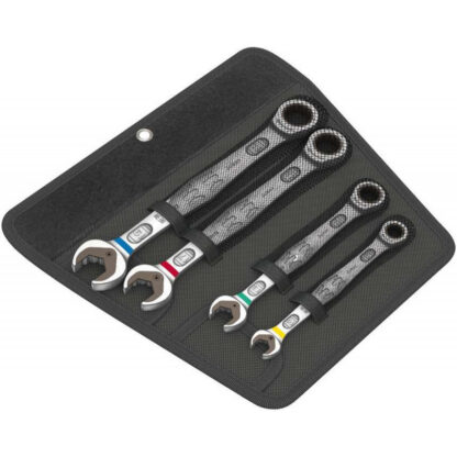 Wera 073290 Očkoploché ráčnové klíče 10 ÷ 19 mm 6000 Joker 4 Set 1 Sada 4 díly 05073290001