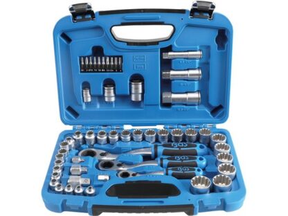 BGS 2181 Gola sada BGS technic 52 dílů, 4,5 ÷ 25 mm Gear Lock, průchozí ráčny 13, 16 a 22