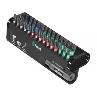 Wera 057690 Bity Bit-Check 30 Impaktor 1 s držákem 897/4 Impaktor R (Sada 30 dílů) 05057690001