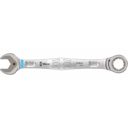 Wera 073286 Očkoplochý ráčnový klíč 11/16" 6000 Joker, palcový 05073286001