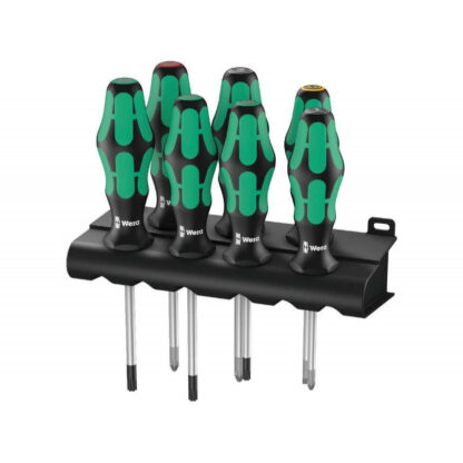 Wera 320540 Šroubováky Kraftform Plus Lasertip 335/350/367/7 (Sada 7 dílů + stojánek) 05320540001