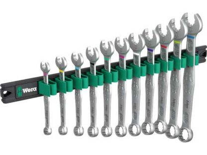 Wera 020233 Očkoploché klíče 8 ÷ 19 mm 6003 Joker 1 na magnetické liště, 9640 (Sada 11 díl