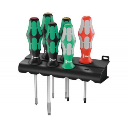 Wera 347778 Šroubováky Kraftform Plus Lasertip řada 300 typ 334/368/6 (Sada 6 dílů + stojánek) 05347778001