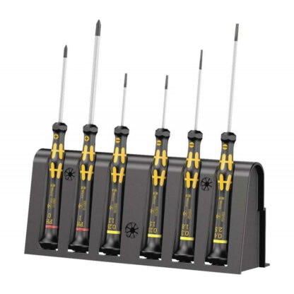 Wera 030170 Mikro šroubováky pro elektroniku 1578 A/6 ESD (Sada 6 ks + stojánek) 05030170001