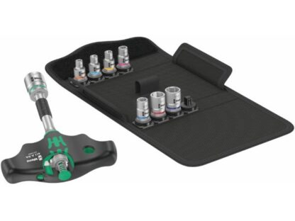 Wera 057474 Nástrčné hlavice 1/4" 3/16 ÷ 1/2" s T-rukojetí Kraftform Kompakt 400 RA Imperi