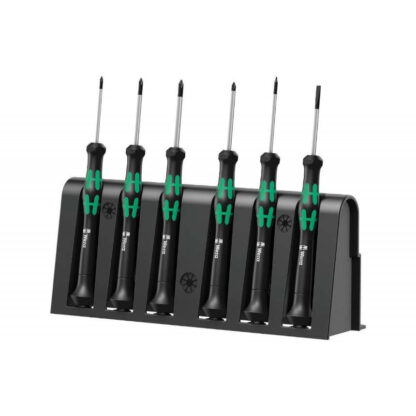 Wera 030181 Šroubováky na elektroniku Kraftform Micro 2050/6 (Sada 6 dílů + stojánek) 05030181001