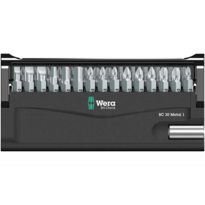 Wera 057440 Šroubovací bity 1/4" Bit-Check 30 Metal 1 SB (Sada 30 dílů) 05057440001