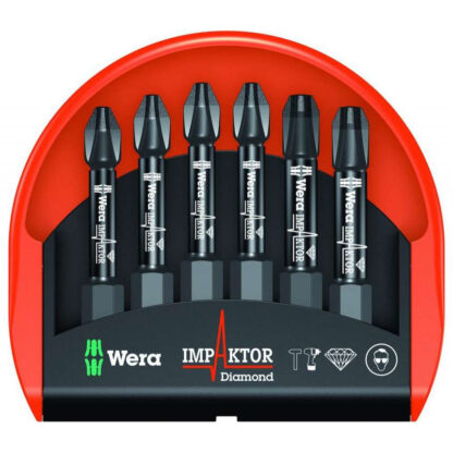 Wera 057691 Bity Bit-Check 6 PH Impaktor 1 (Sada 6 dílů) 05057691001