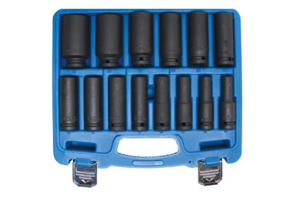 BGS technic Hlavice 1/2" nástrčné tvrzené, úderové 10-32mm CrMo, sada - BGS 5207