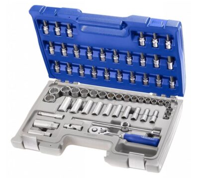 Gola sada 3/8" 61 dílů, šestihran, dvanáctihran, torx - Tona Expert (E031806T)