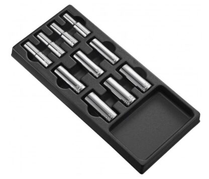 Gola sada 1/2" 10 dílů prodloužených hlavic v modulu 41x18 cm - Tona Expert (E032201T)