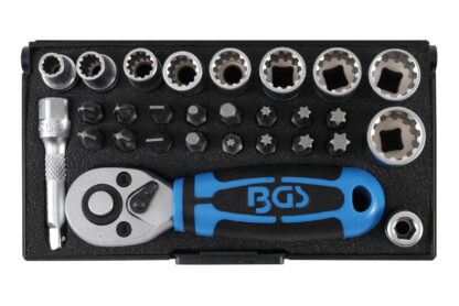 BGS technic Gola sada 1/4", 28 dílů - BGS 2143