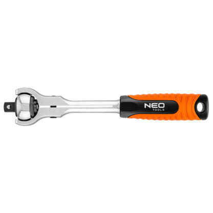 Ráčna 1/2", otočná, s přepínací páčkou, 250 mm, 72 zubů - NEO tools