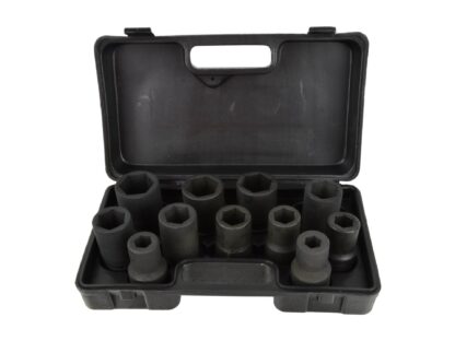 GEKO Hlavice nástrčné úderové 1", 17-41 mm, sada 11 ks