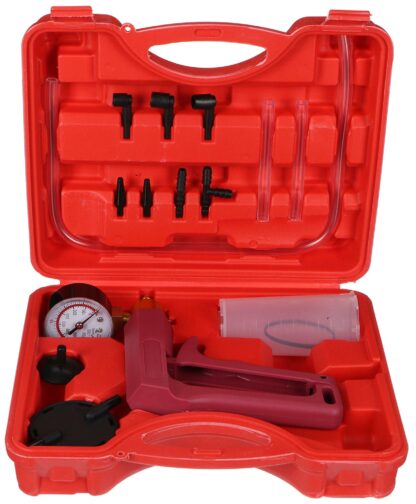 Sada pro podtlakové testování brzdových systémů MECHANIC BRAKE TESTER, 17 ks - SIXTOL