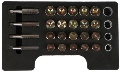 Sada na opravu závitů olejových van MECHANIC OIL PAN SET, 64 ks - SIXTOL