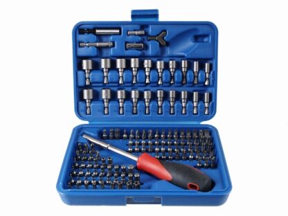 Sada bitů se šroubovákem 1/4", magnetické, 122 ks - MAGG