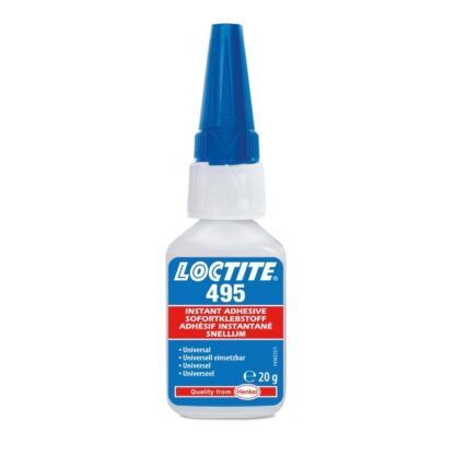 Vteřinové lepidlo, pro běžné lepení, univerzální, 20 g - Loctite 495