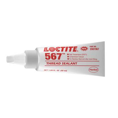 Lepidlo do závitů, pro kónické závity, vysokoviskózní, 50 ml - Loctite 567