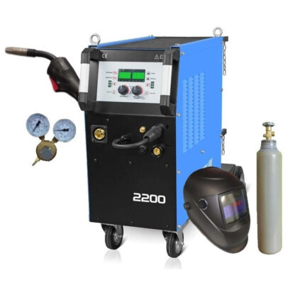 Kühtreiber KITin 2200 Multi Mig Synergic + Hořák + Ventil + Kukla + Láhev CO2 s náplní 068710351set2
