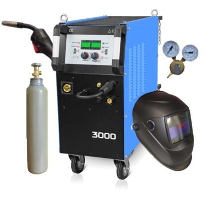 Kühtreiber KÜHTREIBER KITin 3000 Multi MIG Synergic + Hořák + Ventil + Kukla + Láhev CO2 plná 068710350set1