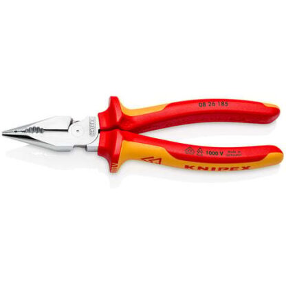 Kleště kombinované, elektrikářské VDE, délka 185 mm - Knipex 08 26 185
