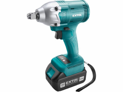 Aku rázový utahovák 1/2", brushless, 18V Li-ion, 2x 4000 mAh - EXTOL INDUSTRIAL EX8791255