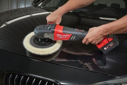 Aku leštička s bruska 5,0 Ah, kompaktní - Milwaukee M18 FAP180-502X