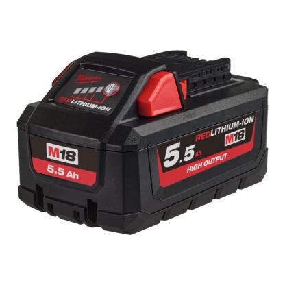 Baterie - akumulátor 18V 5.5 Ah Li-Ion, pro aku nářadí - Milwaukee M18 HB5.5 HIGH OUTPUT