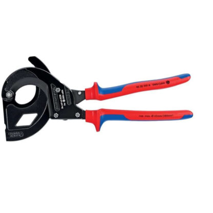 Kleště na kabely KNIPEX 95 32 315 A, 315 mm - černěné, vícesložkové návleky 95 32 315 A