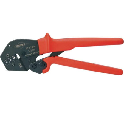 Pákové lisovací kleště 250 mm KNIPEX 97 52 05. Leštěno, vícesložkové návleky 97 52 05