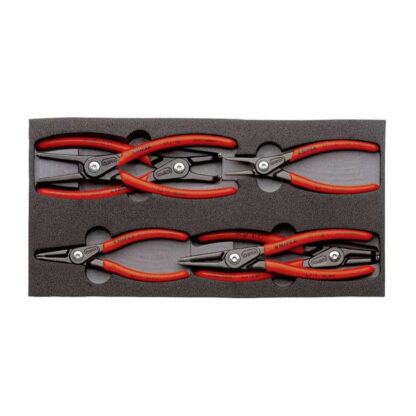 Kleště Knipex 00 20 01 V02 - balíček SRZ v pěnové vložce (Sada 6 dílů) 00 20 01 V02