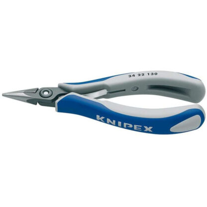 Přesné přidržovací kleště na elektroniku 130 mm KNIPEX 34 22 130 - leštěná hlava, vícesložkové návleky 34 22 130