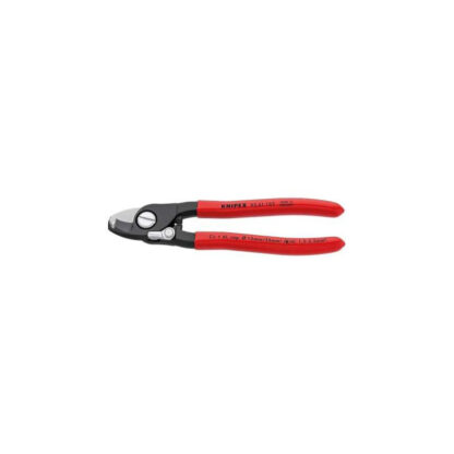Kabelové nůžky 165 mm KNIPEX 95 41 165 - kalené kleště, odizolování umělými návleky 95 41 165