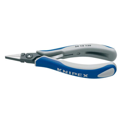 Přesné přidržovací kleště na elektroniku 135 mm Knipex 34 12 130 - leštěná hlava, vícesložkové návleky 34 12 130